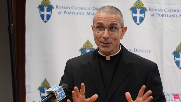 Father James T. Ruggieri, new bishop of Portland