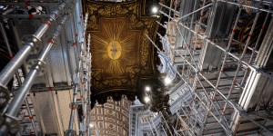 A momentous unveiling: Bernini’s baldacchino restored