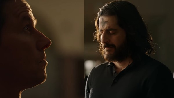 Hallow promo Whalberg and Roumie