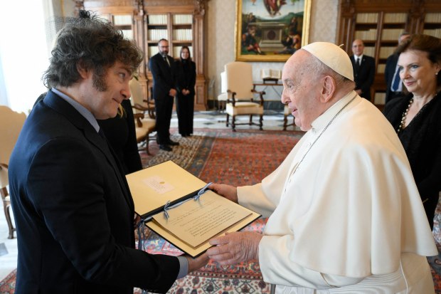 JAVIER-MILEI-POPE-FRANCIS-AFP