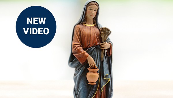 Kitchen Madonna statue - new video