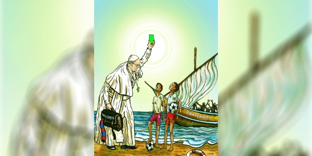 The Vatican's street art vignette for 3rd week of Lent - Vimarsana News