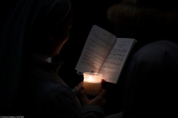 Pope Francis leads a mass at St Peter’s basilica for the Feast of the Presentation of the Lord on February