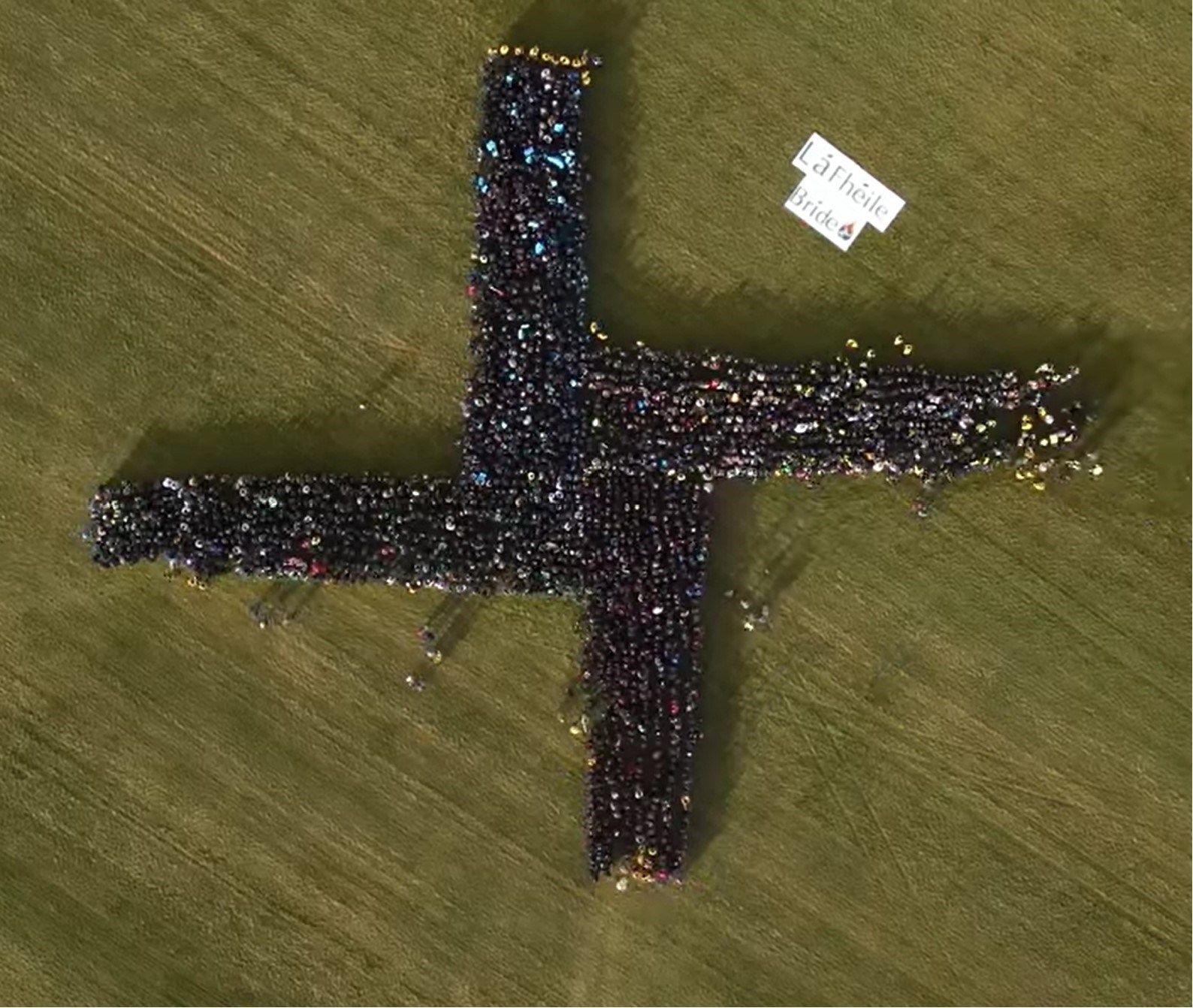 Students St. Brigid's Cross