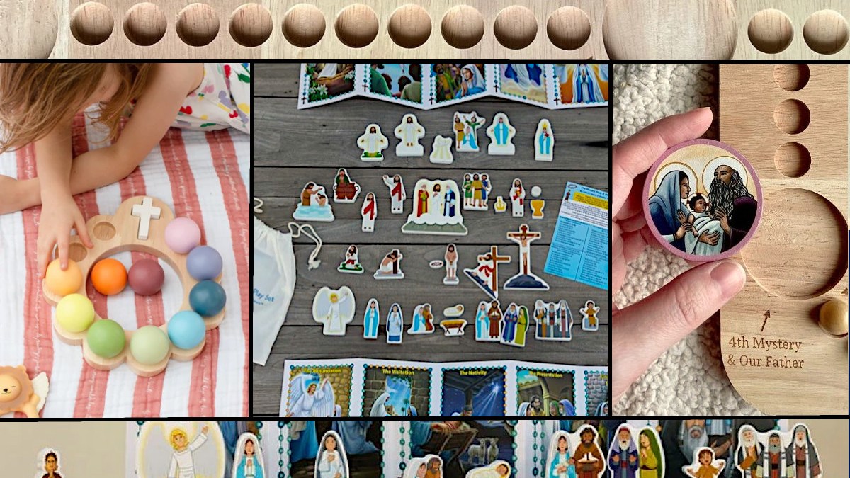 Rosary sets for kids