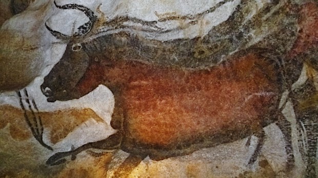 Painting in Lascaux cave in France