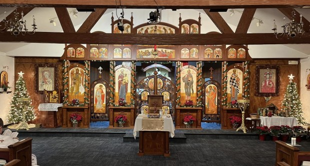 St. Nicholas of Myra Church, Anchorage, Alaska - interior