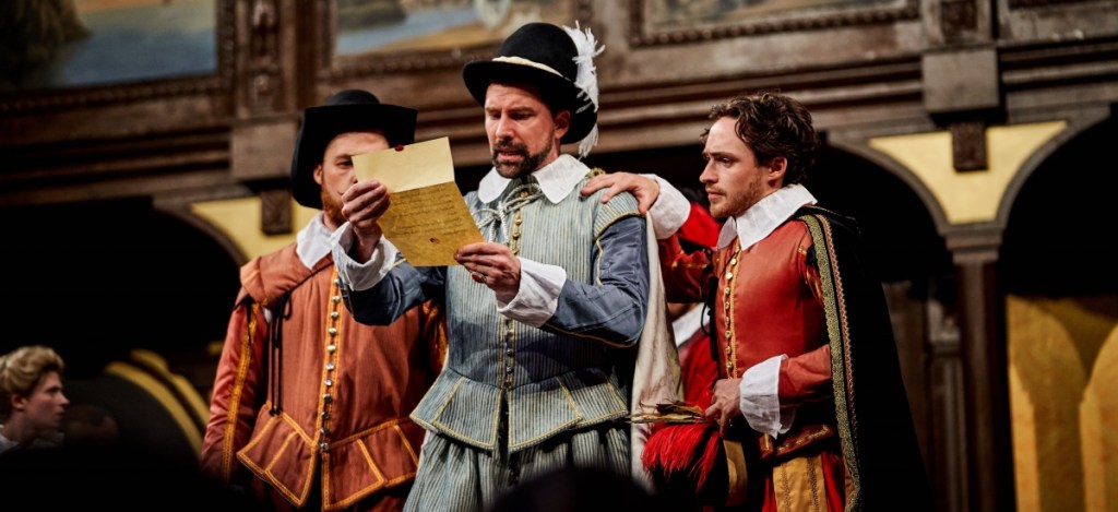 A production of William Shakespeare's "Merchant of Venice"