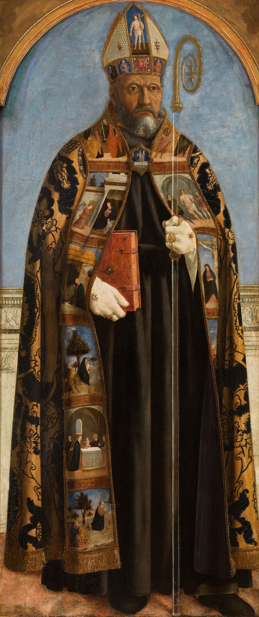 Saint Augustine Piero della Francesca Augustinian polyptych