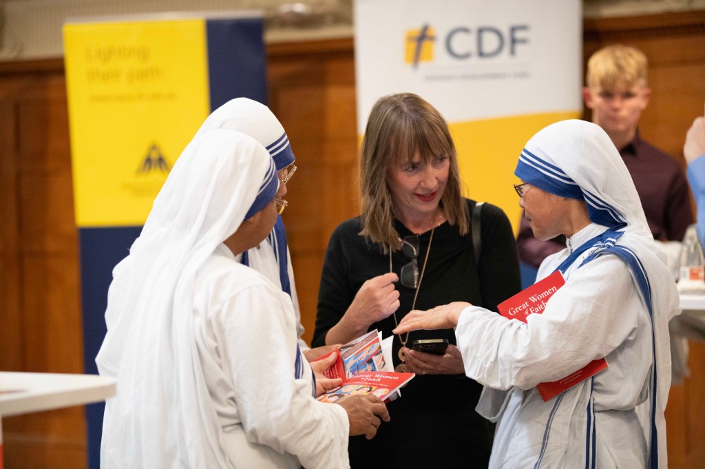 Great women of the faith, barbara Skorupa with Missionaries of Charity