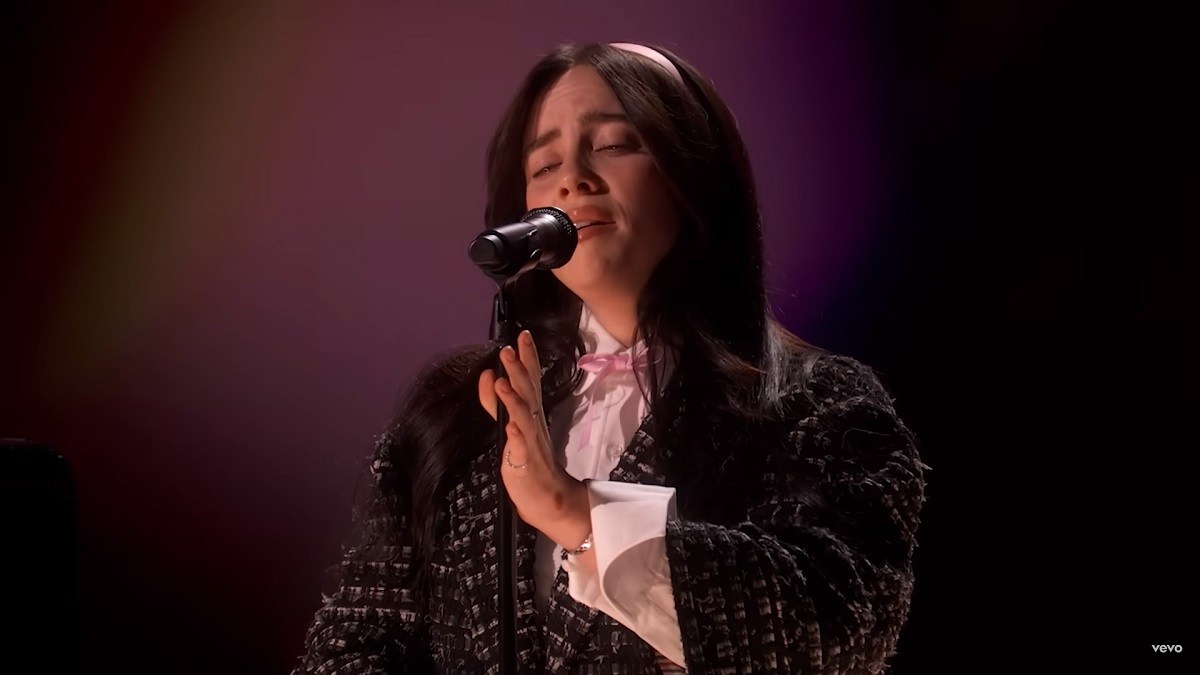 Billie Eilish at 2024 Oscars