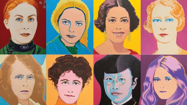 Great Women of the Faith Exhibition poster
