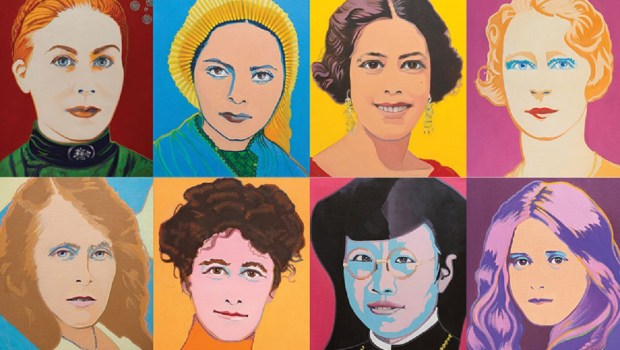 Great Women of the Faith Exhibition poster