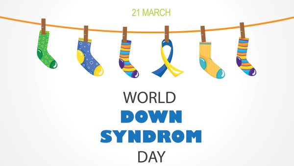 Illustration-Kids-colorful-sock-set-hanging-the-theme-World-Down-Syndrome-Day