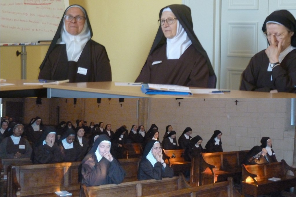 A recent meeting of a Federation of Carmelite nuns in Nevers, France