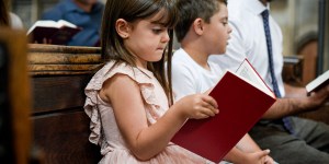 How to survive a long Mass with little kids