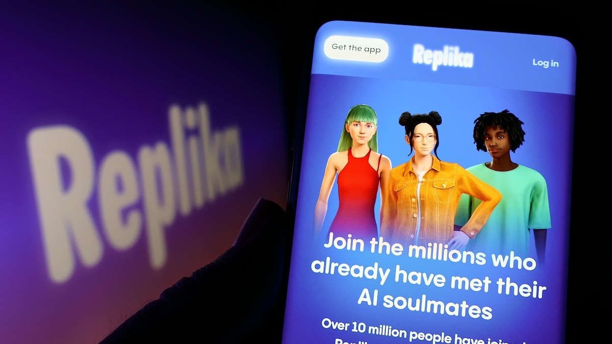 AI Replika artificial intelligente