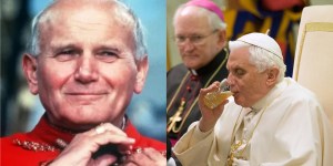 Coke for John Paul II; Fanta for Benedict XVI