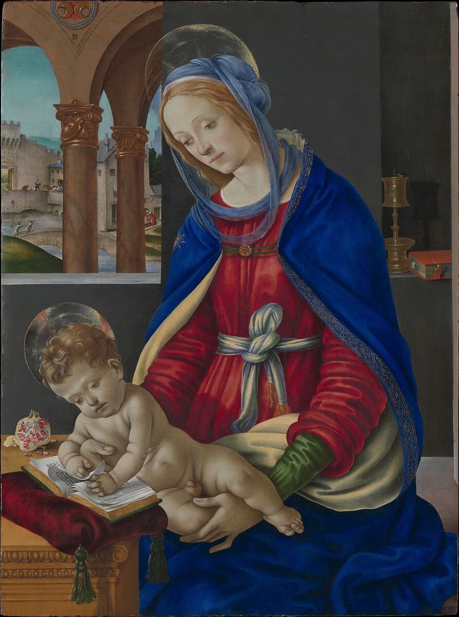 Filippino Lipi, Maddona and Child