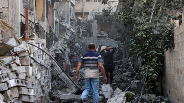 Destruction in Gaza City