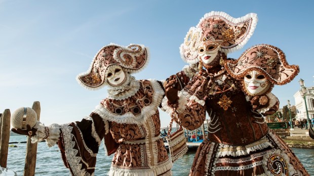 Venice Italy Carnival Mardi Gras Lent masks