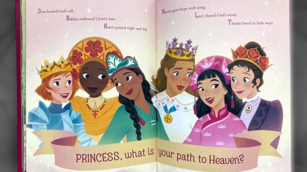 Princesses of Heaven book interior