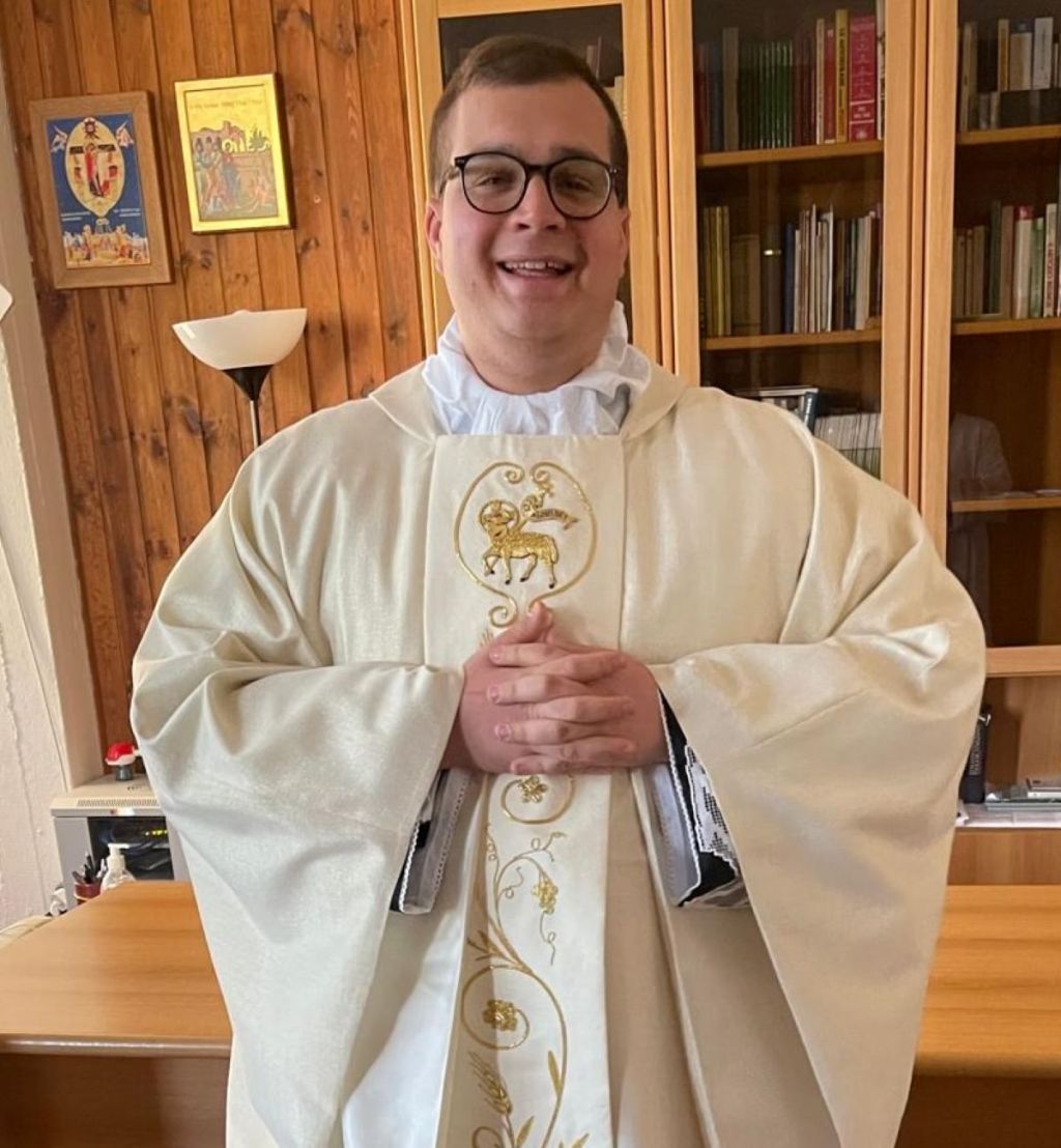 Father Lorenzo Colombo, ordained a priest for the diocese of Rome on April 20, 2024