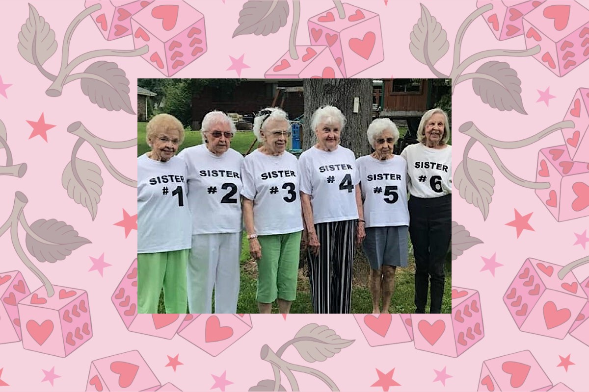 Maybe oldest set of six siblings - Overall sisters