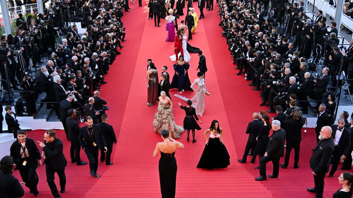Celebrities arrive at Megapolis screening at the 77th Cannes Film Festival, 2024