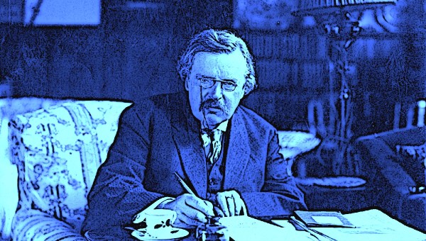 Chesterton newsprint very blue