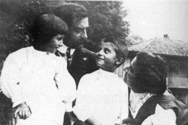 Pier Giorgio Frasatti and family