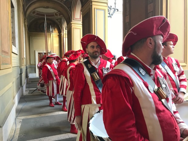 May 8, 2024 - The Cent-Suisses at the Vatican