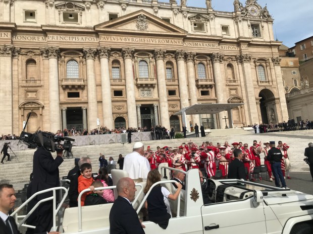 May 8, 2024 - The Cent-Suisses in St. Peter's Square