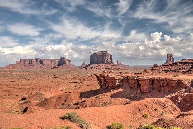 Monument Valley, where John Ford shot almost all of his westerns