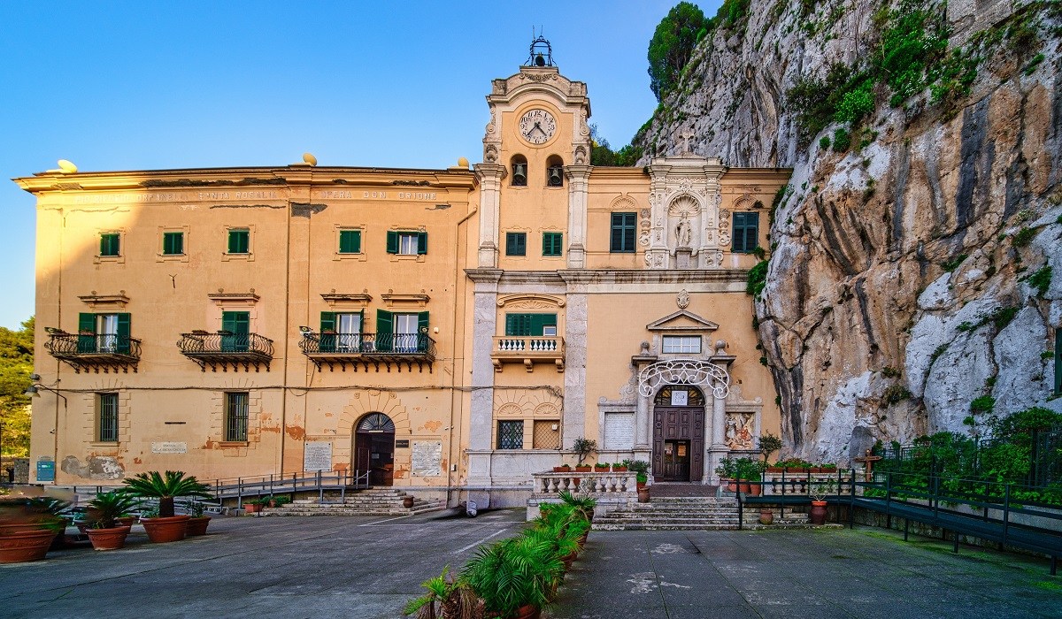 Sanctuary of Santa Rosalina, in Palermo