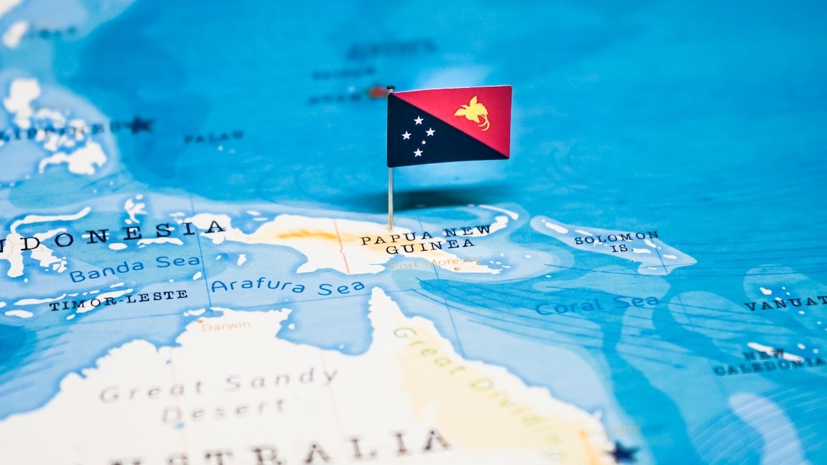 Papua New Guinea Flag