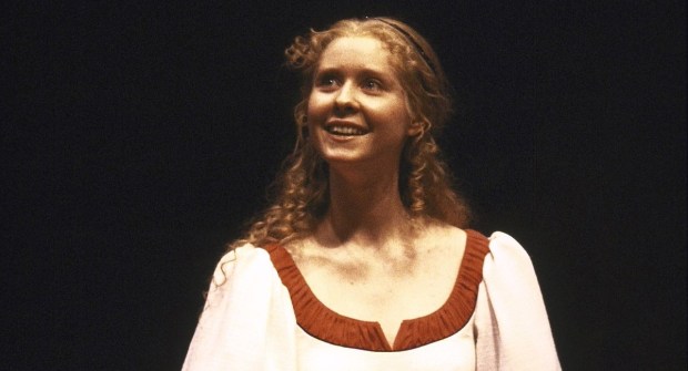 Actress Cynthia Nixon in a 1988 NY Shakespeare Fest production of Romeo and Juliet