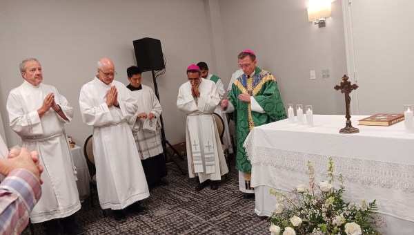 Bishop Robert Reed at Catholic Media Conference