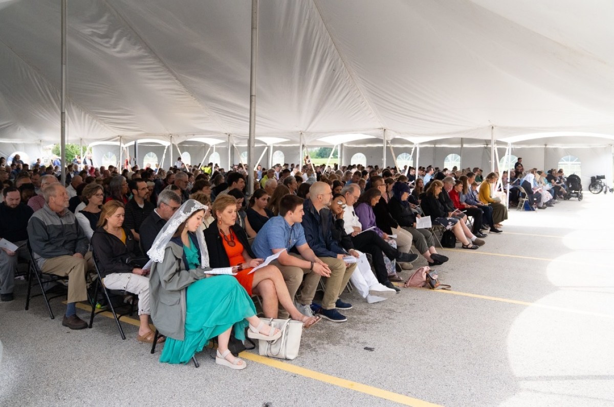National Eucharistic Pilgrimage at The National Shrine of Our Lady of Champion
