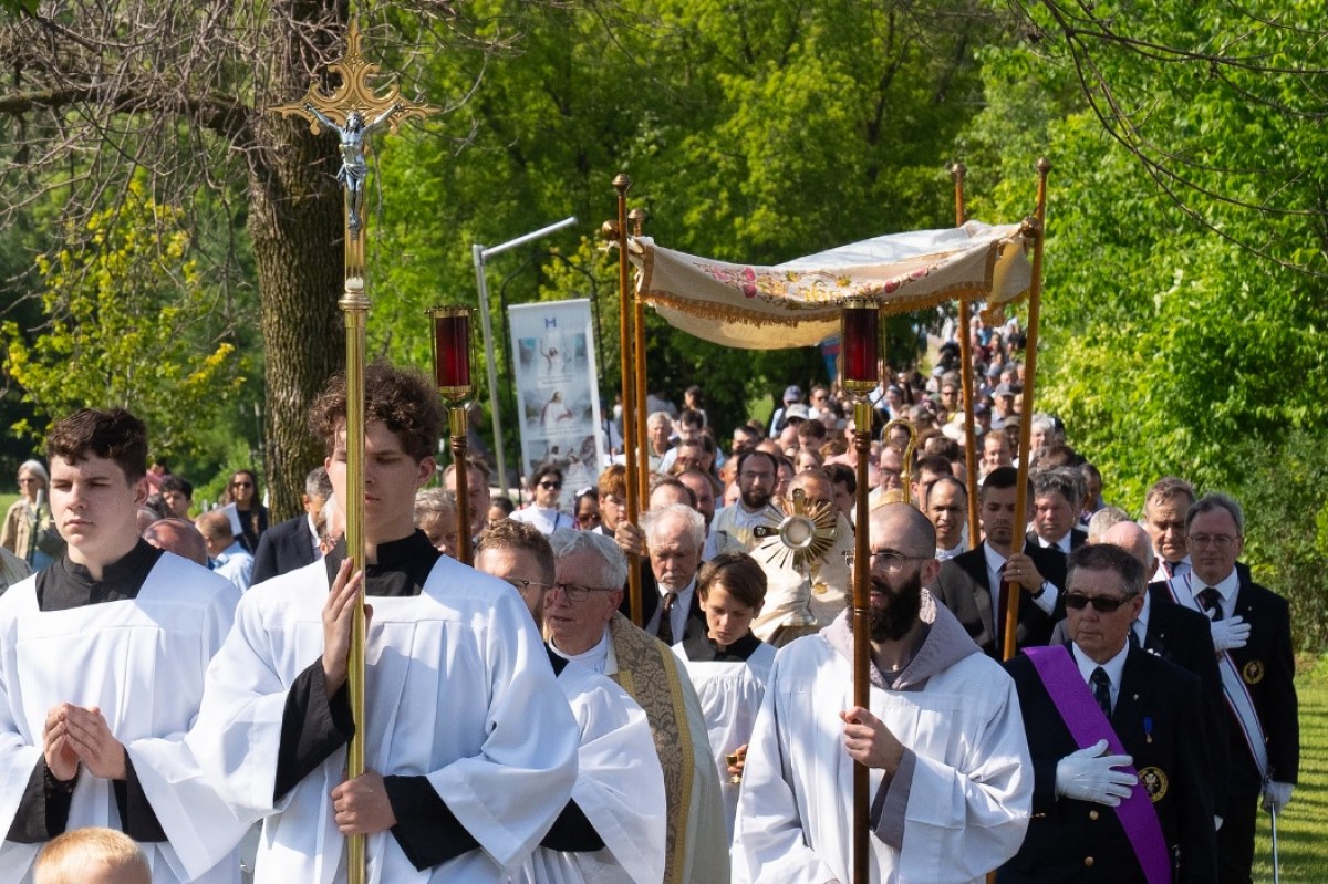 National Eucharistic Pilgrimage at The National Shrine of Our Lady of Champion