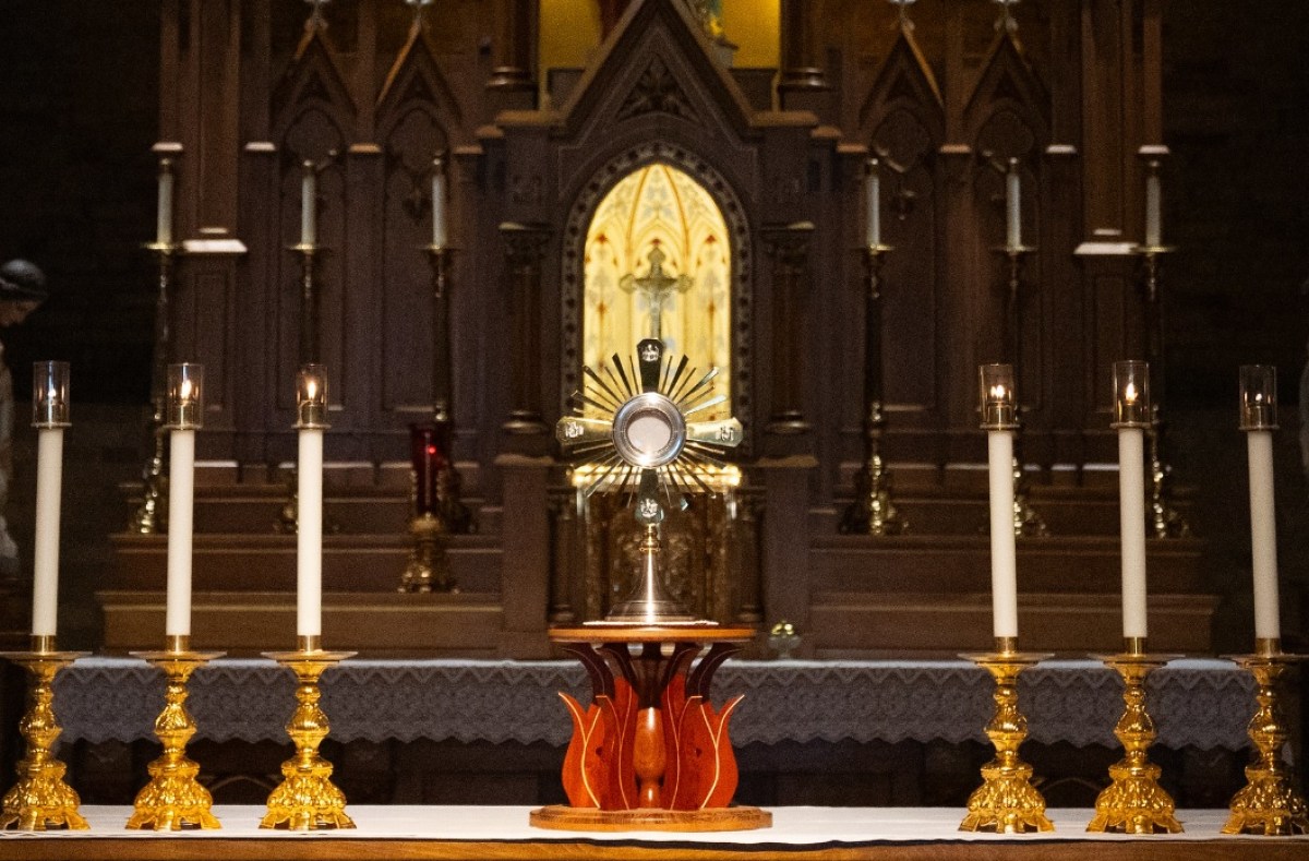 National Eucharistic Pilgrimage at The National Shrine of Our Lady of Champion