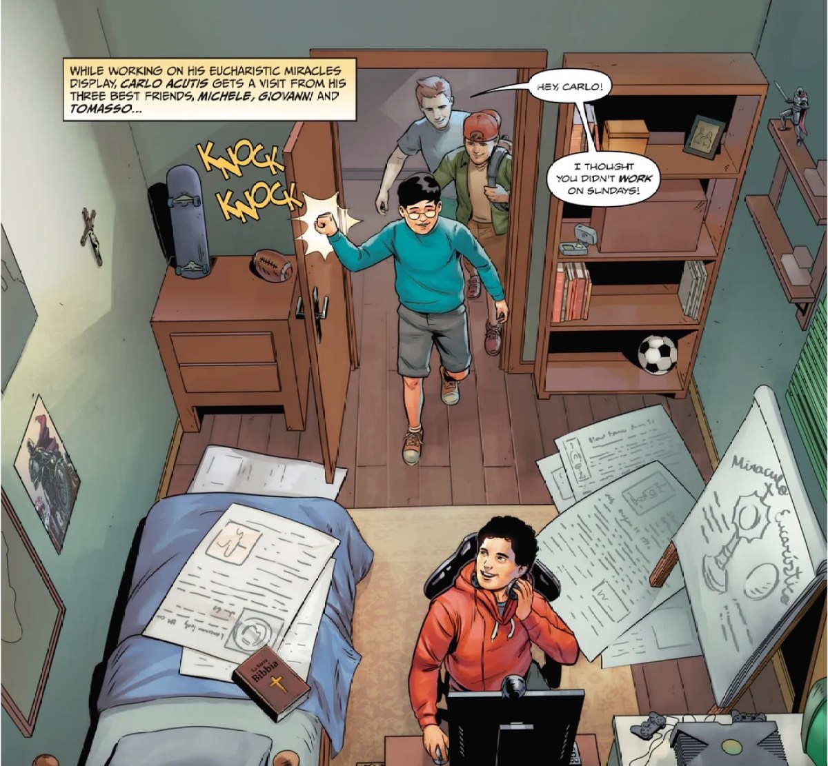 Miracles of the Eucharisti with Carlo Acutis - Voyage Comics