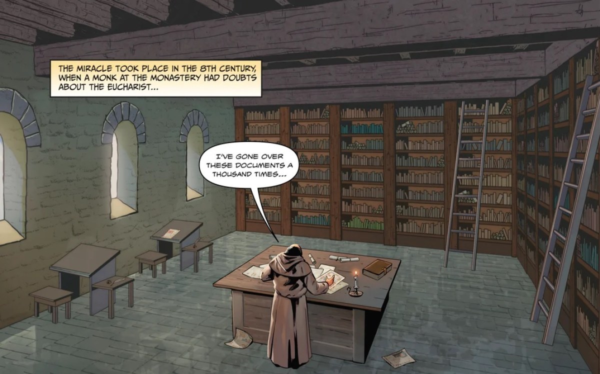 Miracles of the Eucharisti with Carlo Acutis - Voyage Comics