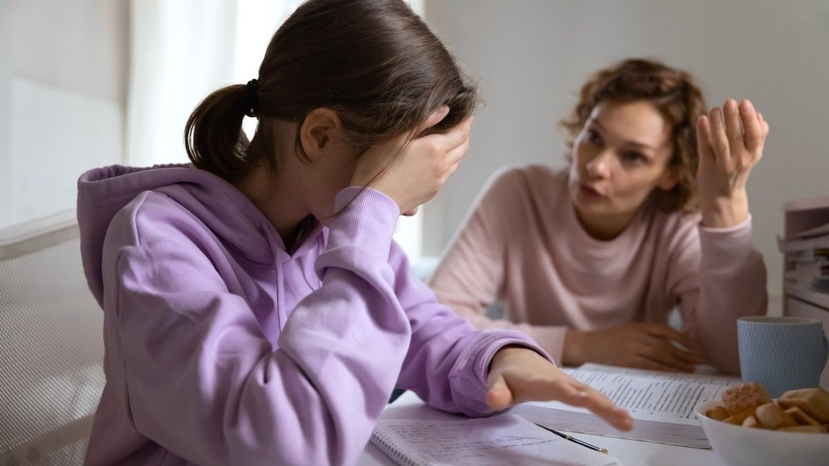 Mom stressing daughter out