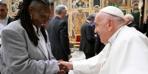 Celebrities honor Pope Francis