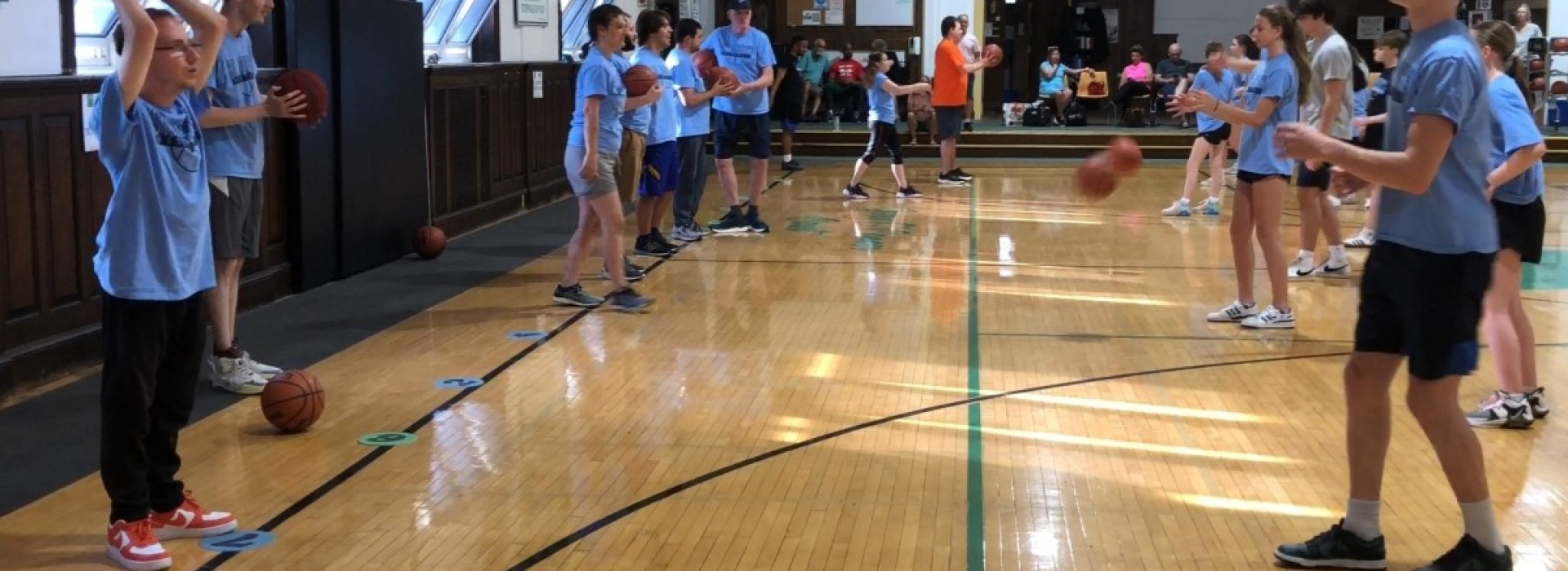 Basketball clinic for adults with autism - St. Joseph's Church - Maplewood, MJ