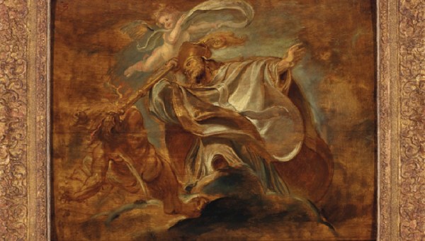 Saint Gregory of Nazianzus by Rubens - Cropped