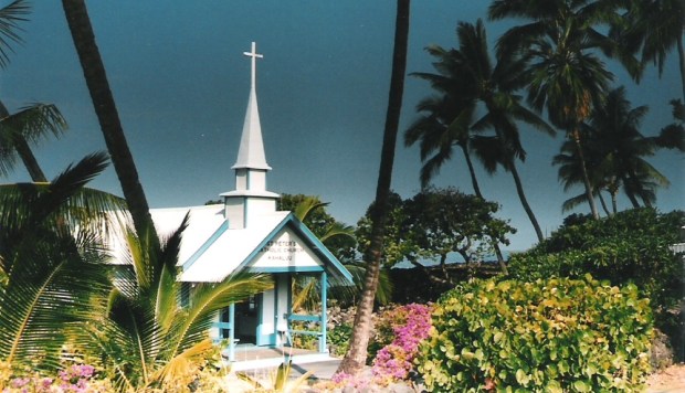 St. Peters by the Sea Catholic Church, Kahaluu, Hawaii