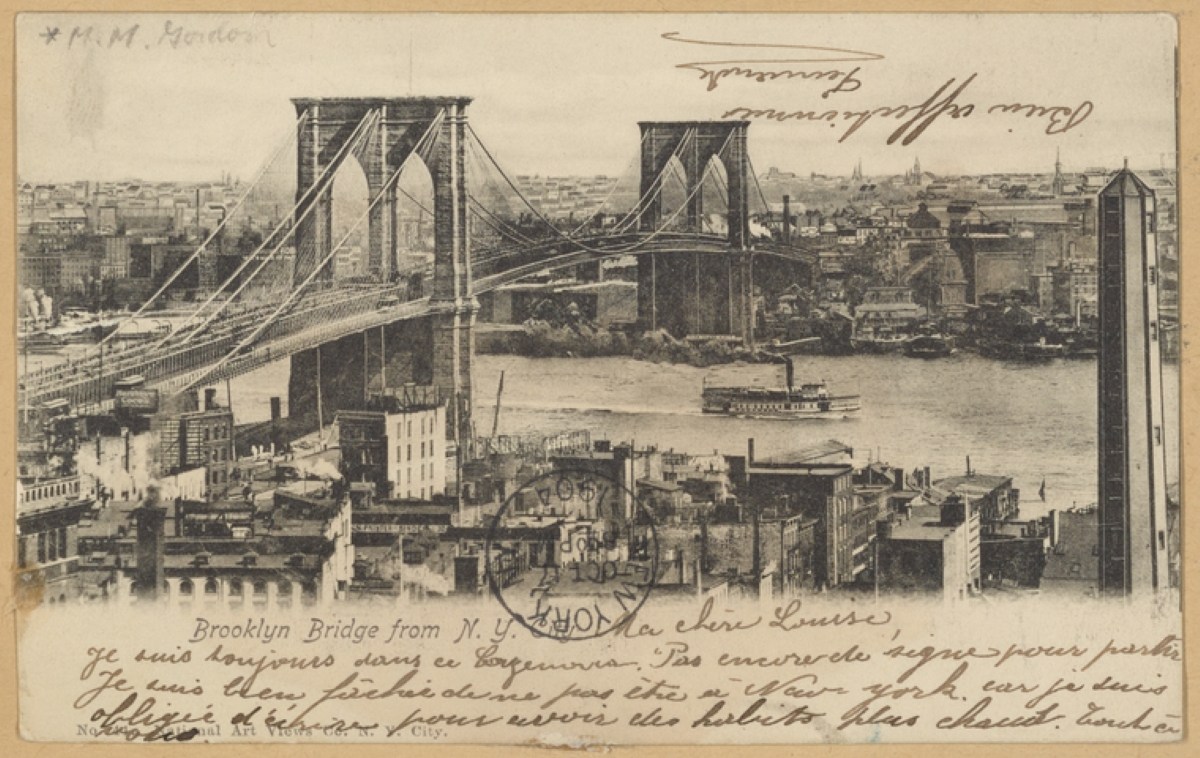 The Brooklyn Bridge in 1904