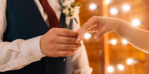 Now this is the way to start off a good marriage!